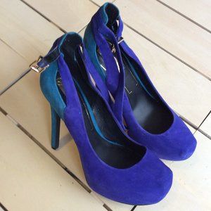 Ankle Strapped Round Toe Pump